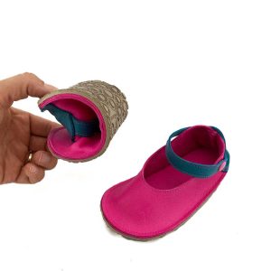 Kyklamino, Barefoot Shoes, Ροζ, Πετρόλ, Corfoot Παιδικά Outdoor